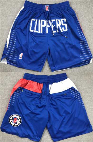 Mens Los Angeles Clippers Blue Shorts